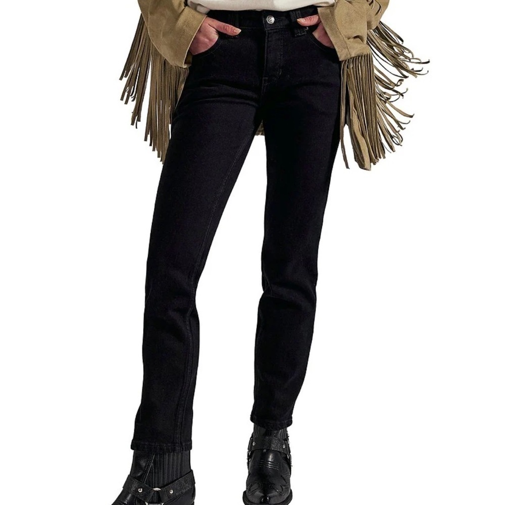 Free People
We The Free Oracle Low-Rise Slim Straight Jeans